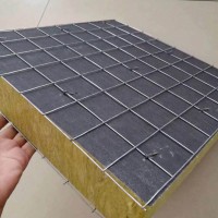 鋼網(wǎng)巖棉復合板，插絲巖棉復合板廠家