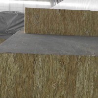 憎水砂漿復合巖棉板 外墻巖棉復合板 巖棉夾芯板定制