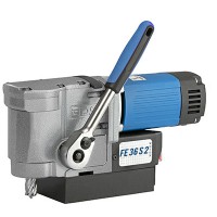 小型臥式磁力鉆，管道鉆孔選用鋼板鉆FE36S