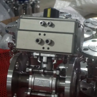 法蘭氣動(dòng)二片式球閥 廠家Q611F氣動(dòng)閥